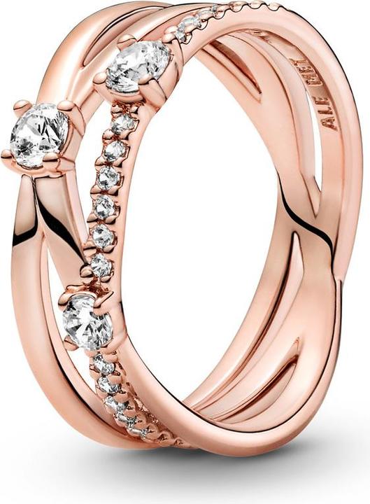 Produktbild Pandora Rose Sparkling Triple Band Ring (50)