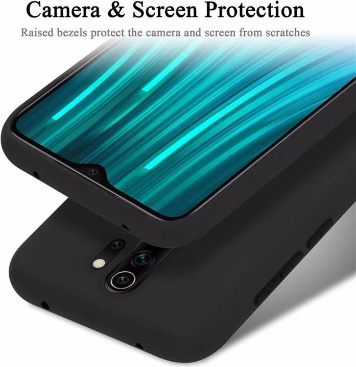 Immagine prodotto Cadorabo Copertura della cassa del silicone liquido TPU (Xiaomi Redmi Note 8 Pro)