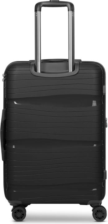 Actual product image D&N Travel Line 4300-Plus 4-wheel trolley M 65 cm with expansion fold (58 l, M (50 - 90l))