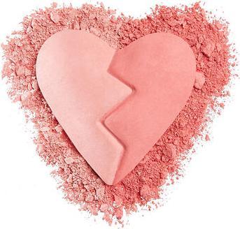 Actual product image I Heart Revolution Heartbreakers Matte Blush (Brave)