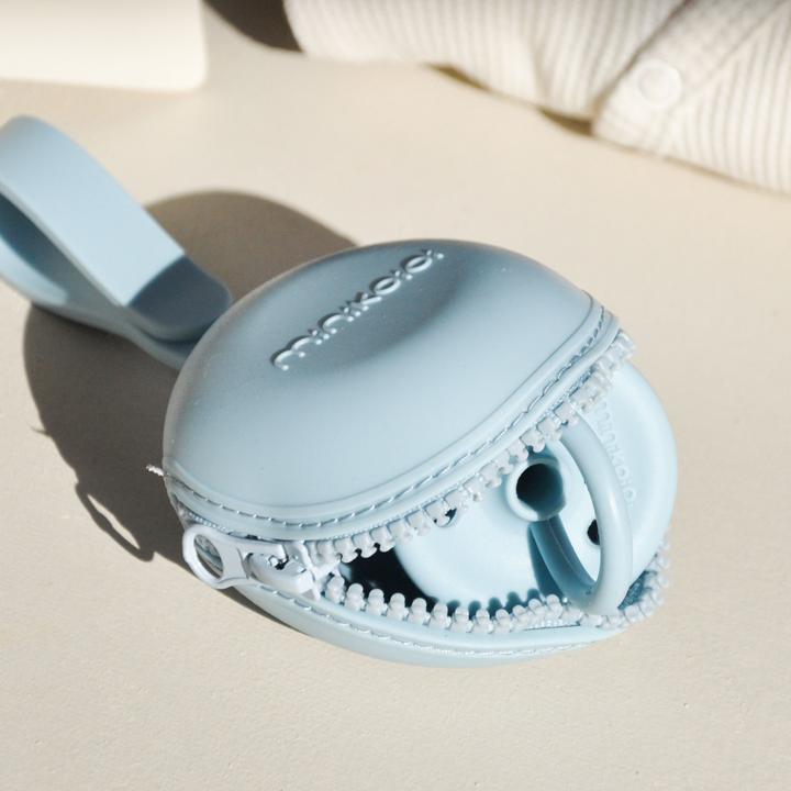 Image du produit Minikoioi Attache-sucette portable Pod vert menthe (1 x)