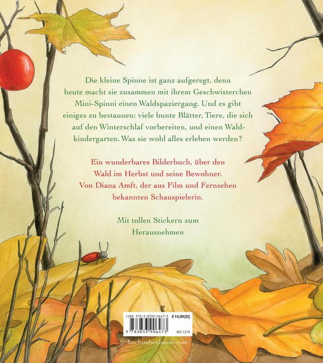 Produktbild Die kleine Spinne Widerlich - Der Waldspaziergang (Deutsch, Diana Amft, 2022)