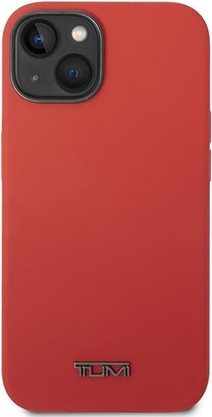 Actual product image Tumi TUHCP14SSR iPhone 14 6,1" czerwony/red hardcase Liquid Silicone (Apple iPhone 14)