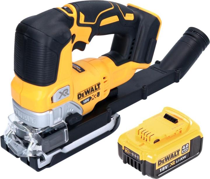 Productafbeelding DeWalt DCS 334 N Accu-pendeldecoupeerzaag 18 V Brushless + 1x accu 4.0 Ah - zonder lader