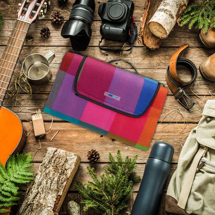 Actual product image Relaxdays Picnic blanket