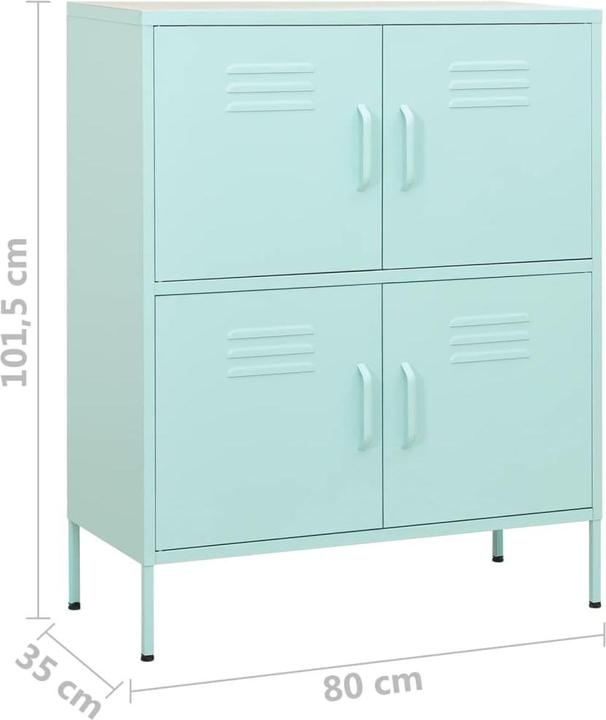 Actual product image VidaXL Samos (80 x 35 x 101.5 cm)