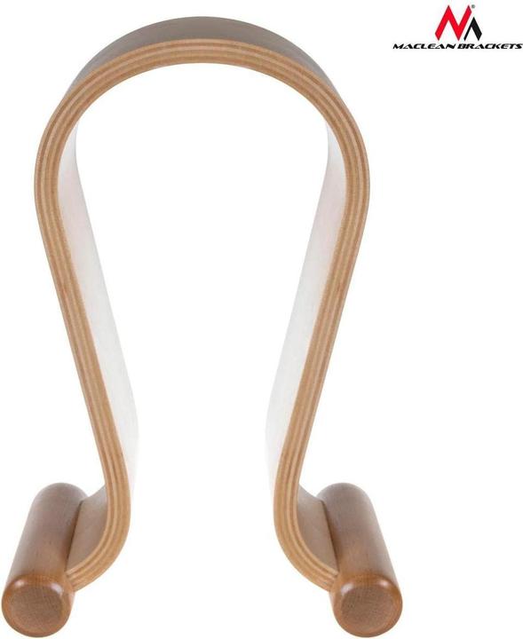 Immagine prodotto Maclean Supporto Casque en bois (Marron)