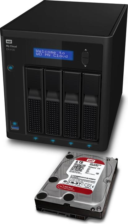 Immagine prodotto WD My Cloud EX4100 (4 x 8 TB, WD Red)
