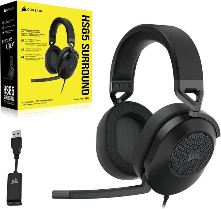 Produktbild Corsair HS65 Surround (Kabelgebunden)