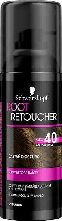 Syoss ROOT RETOUCHER retoca raices spray #castaño oscuro 120 ml (Castano Oscuro)