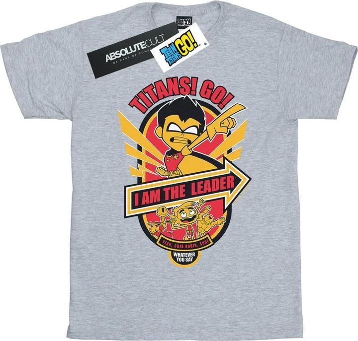 Immagine prodotto Teen Titans Go I Am The Leader Maglietta Ragazzi (140, 146)