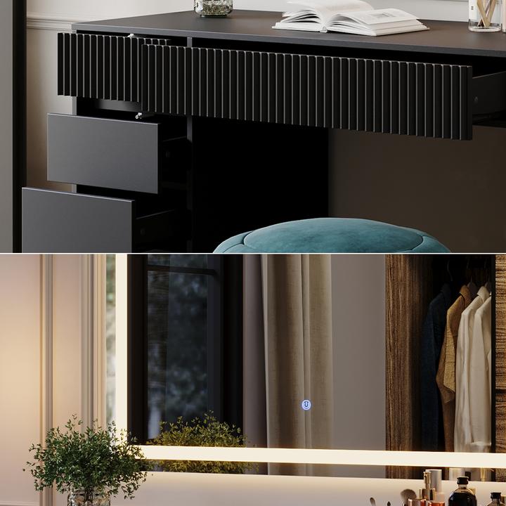 Actual product image Vicco Omira with lighting (120 x 76 x 55 cm)