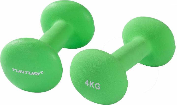 Actual product image Tunturi Neopren Kurzhanteln (2 x 4 kg)