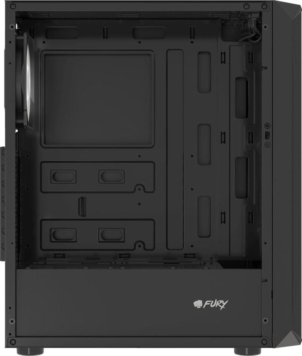 Produktbild Fury Obudowa OBUDOWA SHOBO SH4 RGB MIDI TOWER Z OKNEM CZARNA (ATX, mATX, Mini-ITX)