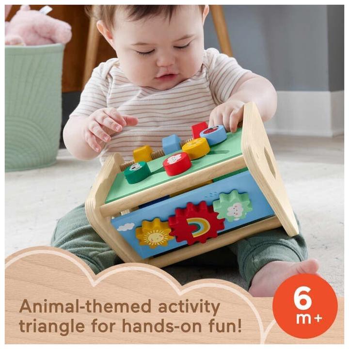 Actual product image Fisher-Price Wooden motor skills play triangle
