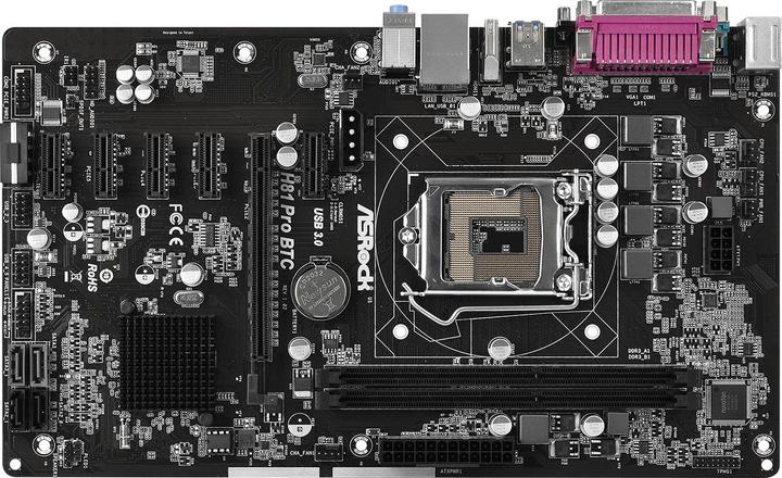 Actual product image AsRock H81 Pro BTC R2.0 (LGA 1150, Intel H81, ATX)