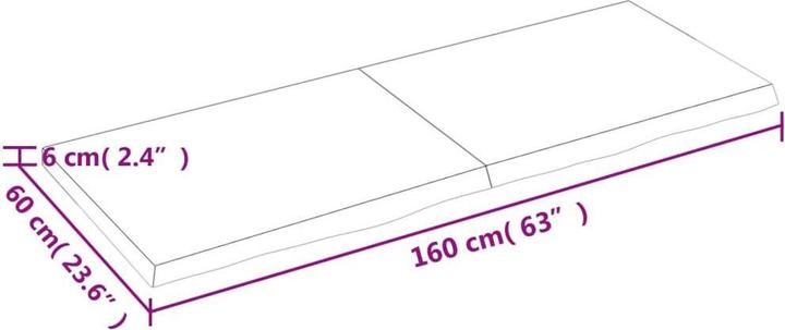 Immagine prodotto VidaXL Emerald (160 x 60 x 6 cm)