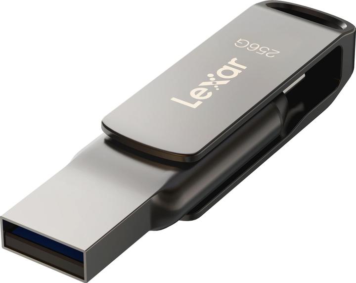 Image du produit Lexar LECTEUR DE MÉMOIRE FLASH USB3.1 256G/D400 LJDD400256G-BNQNG (256 Go, USB-C)