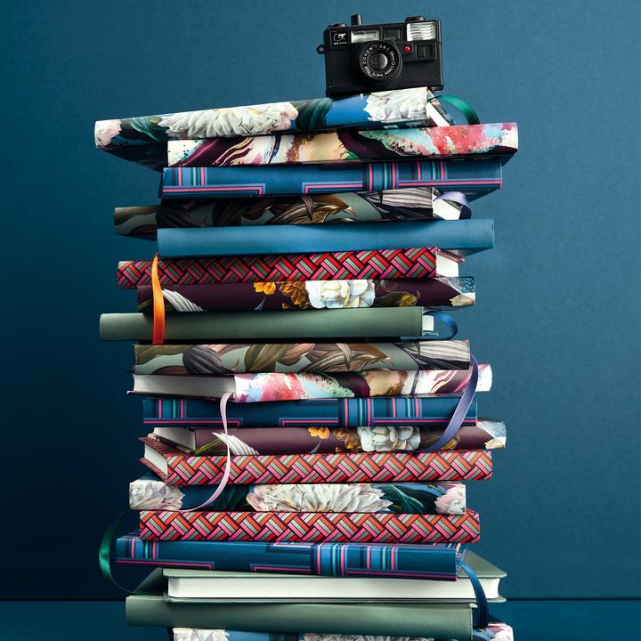 Actual product image Cedon Notebook A5 Hardcover PÄONIE (A5, Dotted, Hardcover)