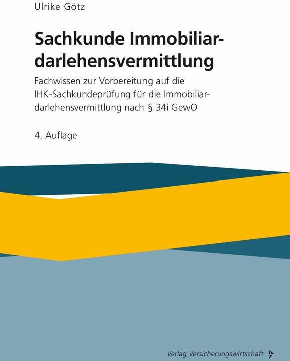 Image du produit Sachkunde Immobiliardarlehensvermittlung (Allemand, Götz, 2025)