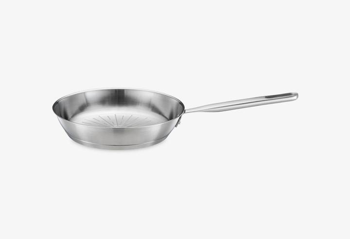 Immagine prodotto Fiskars Tutto acciaio puro (24 cm, Padella per friggere, Acciaio inossidabile)