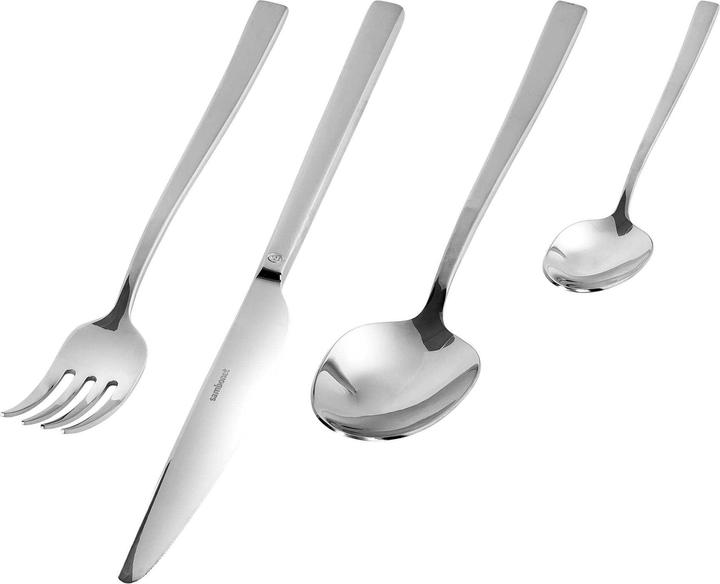 Image du produit Sambonet Rock Couverts 24 pcs. acier inoxydable 18/10 (24 pièce(s), Set de couverts)