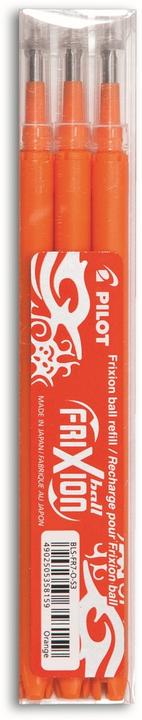 Produktbild Pilot FriXion Refill Set à 3 (Ersatzmine, Orange, 0.35 mm)