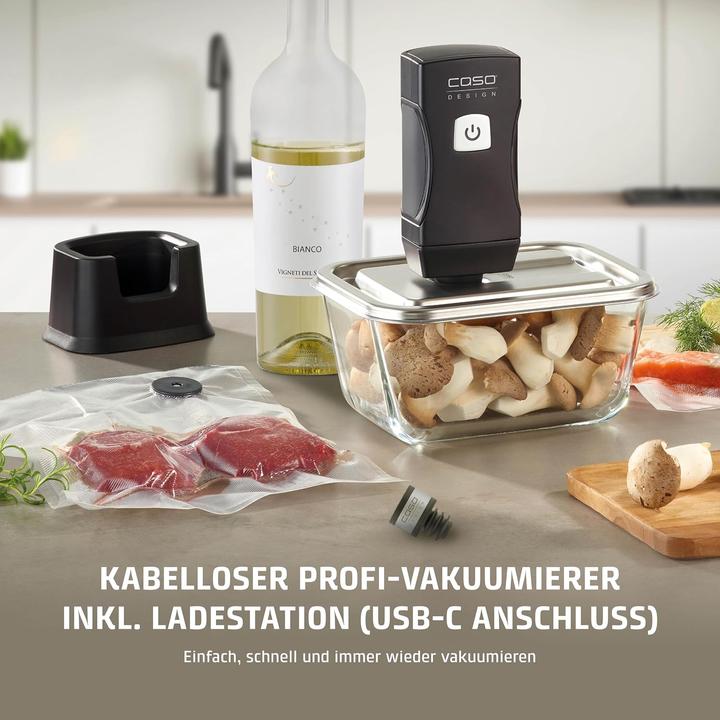 Immagine prodotto Caso Vacu OneTouch Pro Set Aspirapolvere manuale con 4 VacuBox in vetro
