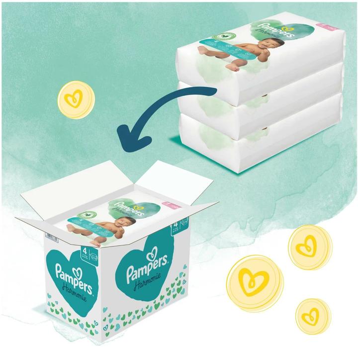 Produktbild Pampers Harmonie (Gr. 4, Monatsbox, 174 Stück)