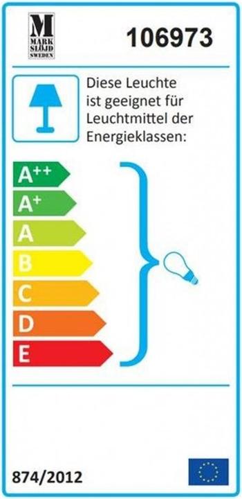 Energy Label Markslöjd Larry (E27)