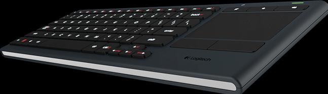 Actual product image Logitech Wireless Illuminated Keyboard K830 (CH, Wireless)