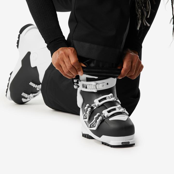Actual product image Wedze Women's ski trousers warm and comfortable - SNB 100 black (34)