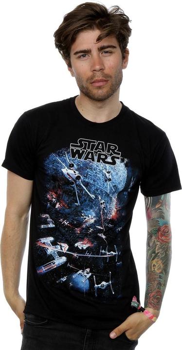 Actual product image Star Wars Mens Universe Battle T-Shirt (L)