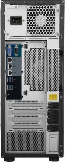 Actual product image Lenovo ThinkSystem ST250 7Y45 (Intel Xeon E-2226G, 16 GB, Tower Server)