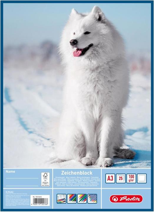 Produktbild Herlitz Zeichenblock A3/25 (A3)