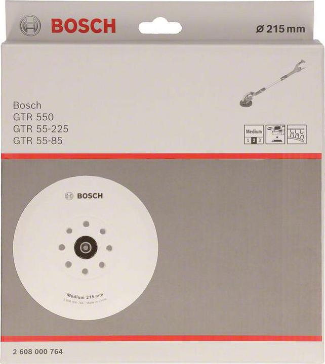 Immagine prodotto Bosch Professional Zubehör Disco di levigatura a 8 fori, 215 mm per levigatrice per cartongesso (Medio)