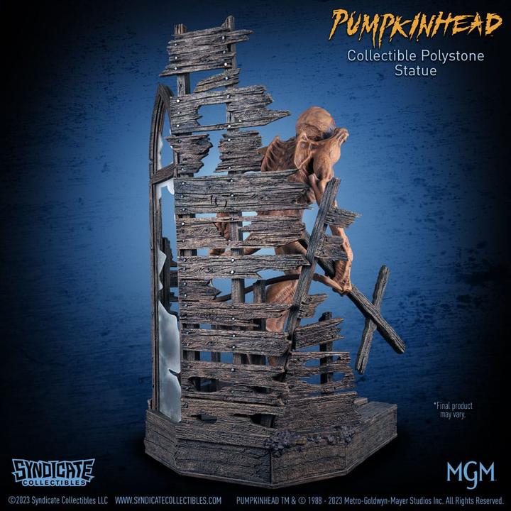 Actual product image Toynk Toys Pumpkinhead Statue 1/10 Pumpkinhead Classic Edition 28 cm