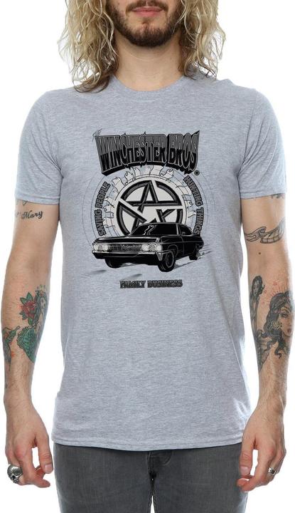 Immagine prodotto Supernatural Winchester Bros Maglietta Uomo (XL)