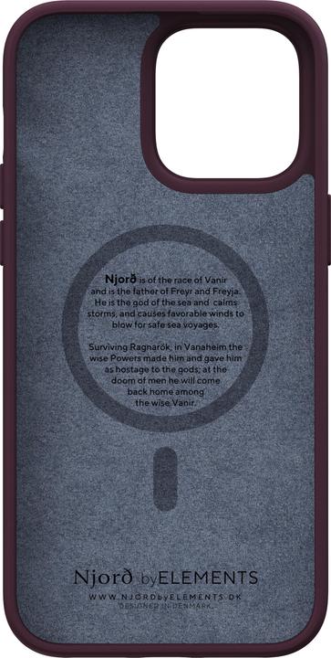 Produktbild Njord Salm.Leather Magsafe Case (Apple iPhone 14 Pro Max)