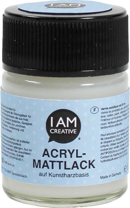 Image du produit I Am Creative Peinture à la craie (Transparent, 50 ml)