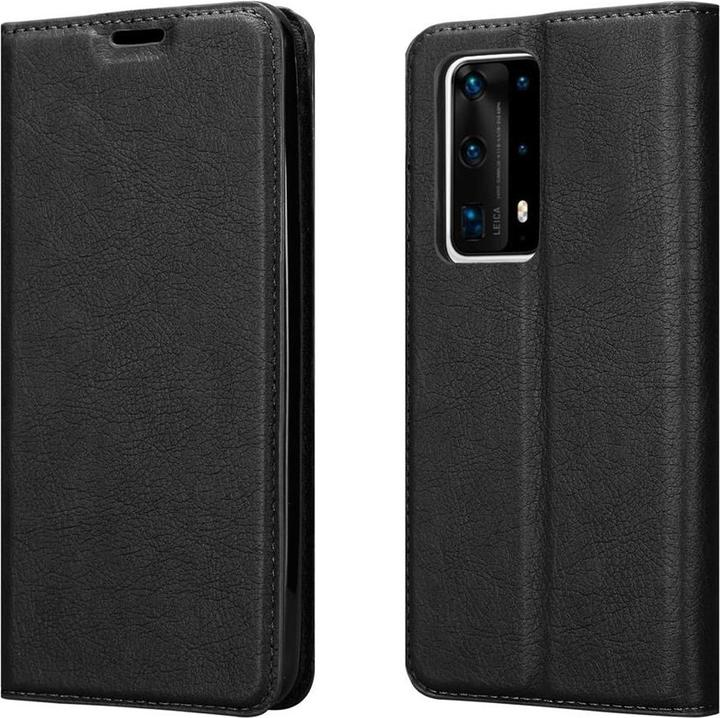 Actual product image Cadorabo Book Invisible Magnet Cover (Huawei P40 Pro+)