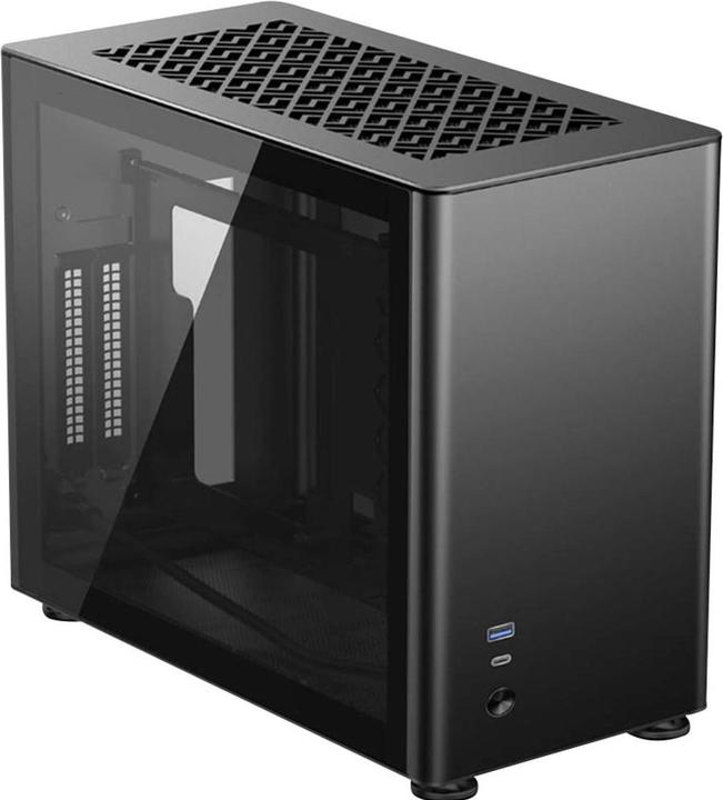 Jonsbo Boîtier A4 Mini-ITX, verre trempé (Mini-ITX)