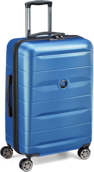 Delsey Comete Plus Trolley Case - 67 cm - Blue (64.05 l, L (90 - 115l))