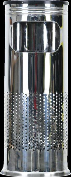 Produktbild Durable Papierkorb Metall mit Ascher rund (17 l)