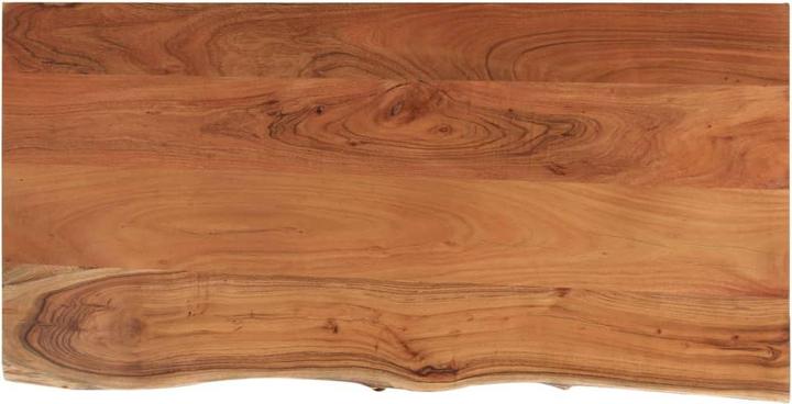 Produktbild VidaXL Tischplatte Rechteckig Baumkante Holzplatte Möbelplatte Massivholz Akazie (80 x 40 x 2.5 cm)