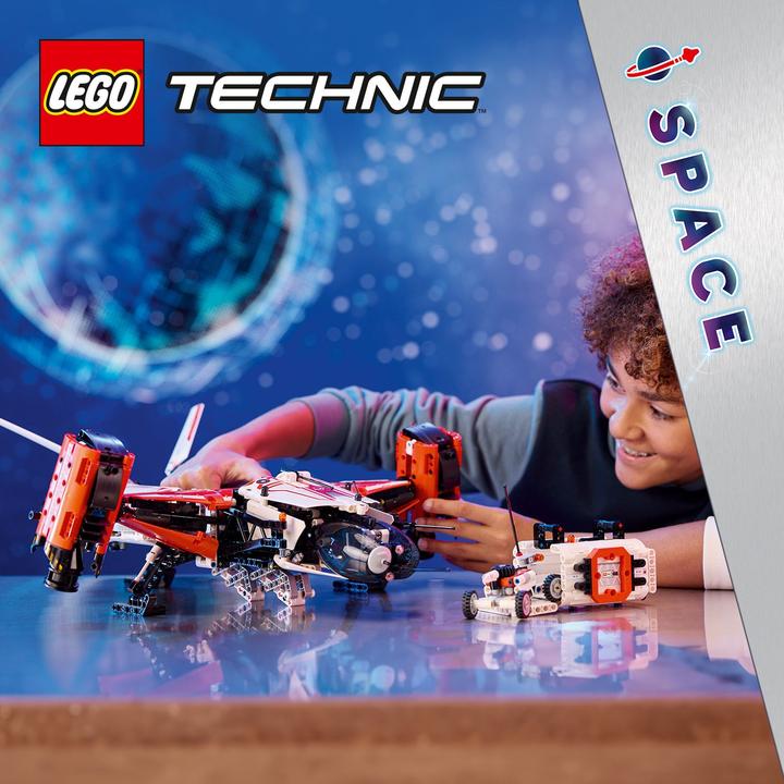 Immagine prodotto LEGO VTOL per il trasporto di merci spaziali pesanti LT81 (42181, LEGO Technic)