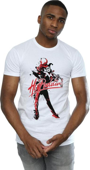 Actual product image Mens Harley Quinn Hi Puddin T-Shirt (4XL)