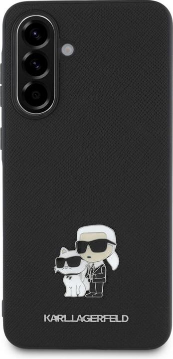 Immagine prodotto Karl Lagerfeld Case Saffiano w/ K&C Metal Logo for Samsung Galaxy A56 black (Samsung Galaxy A56)