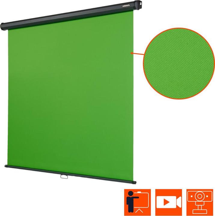 Produktbild Celexon Rollo Chroma Key Green Screen (1:1)