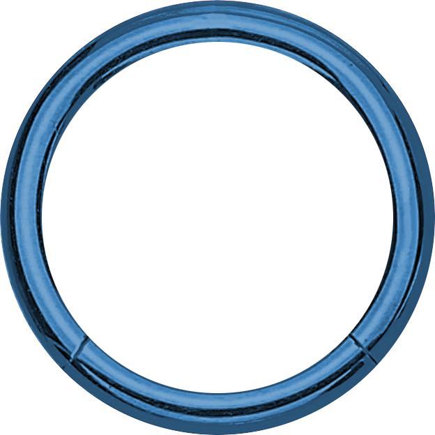 Produktbild Star Piercing Micro Segmentring klappbar dunkelblau (ohne Messing, Chirurgenstahl 316L)